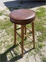 Cushioned Barstool