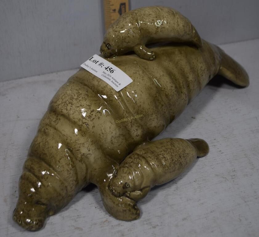 Townsend Manatee Mother and babies - USA made
