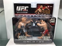 UFC Brock Lesnar & frank mir figure