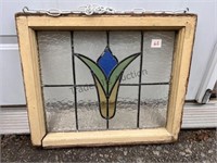 Vintage Leaded Stained Glass