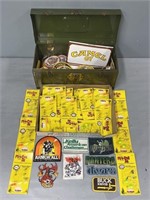 Patches & Fishing Tackle Lot Collection