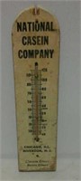 National casein company wood thermometer