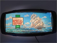 Vintage Heileman’s special export beer light