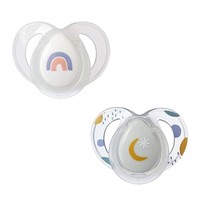 Tommee Tippee Nighttime Pacifier, 6-18months, 2
