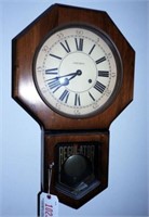 Lot #1023 - Verichron regulator wall clock 24"
