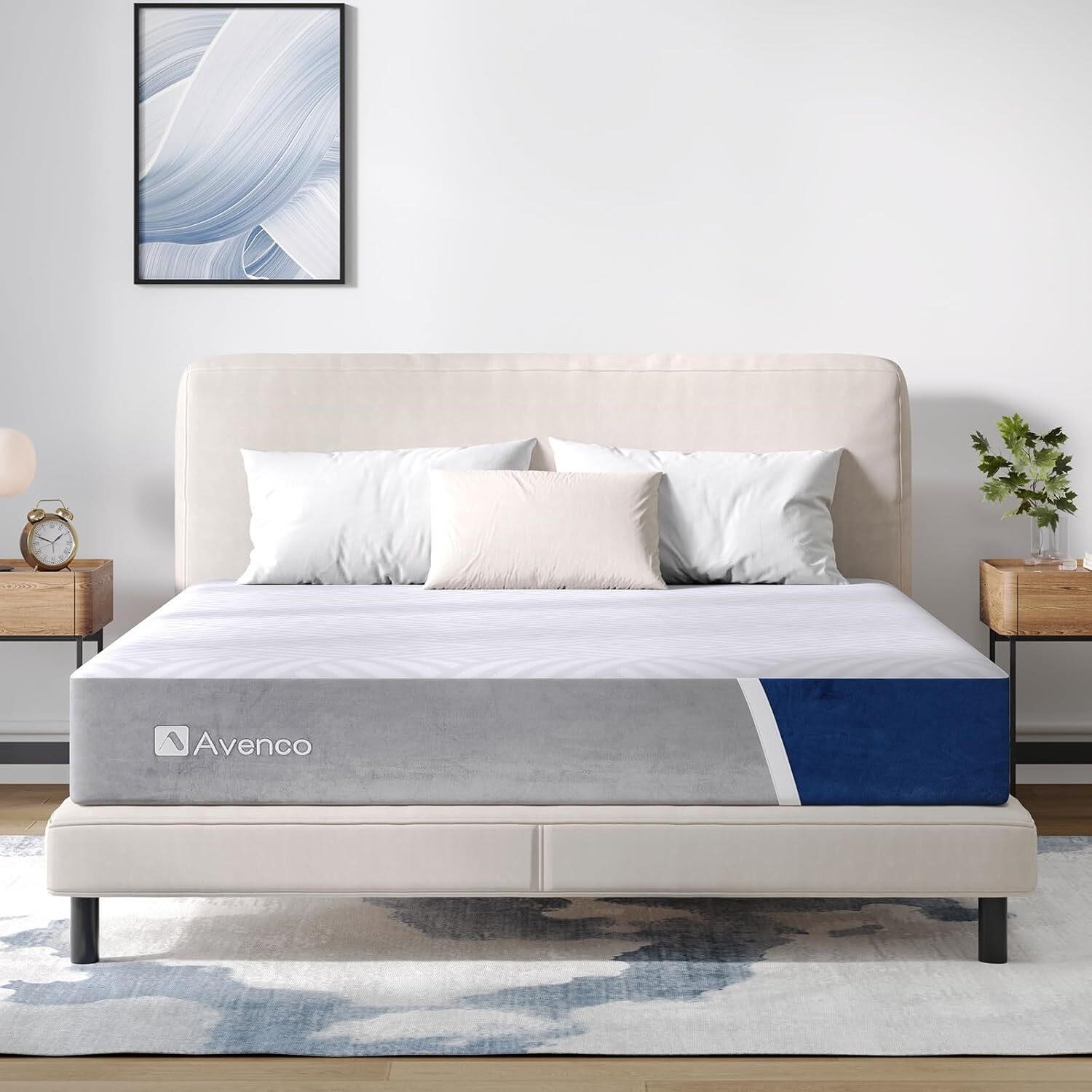 Queen Mattress  Gel Memory Foam  14 inch