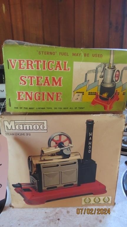 Vintage Toy Steam Engines