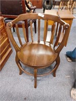 Unique antique corner chair