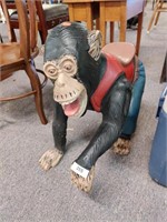 24" Tall metal monkey seat