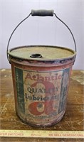 Vintage Atlantic Quality Lubricants 5 Gallon