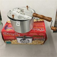 WITH STAIN WHIRLEYPOP 3-MINUTE POPCORN POPPER