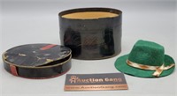 Mini Stetson Hat & Box - Salesman Sample