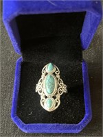Nice turquoise ring