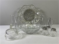Pioneer Fruit Bowl;Medallion Bowl;Pitcher;Annivers