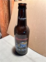 14.5" Glass Budweiser U.S.Navy Bottle