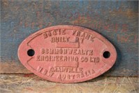 Commonwealth Engineering Granville Bogie Plate