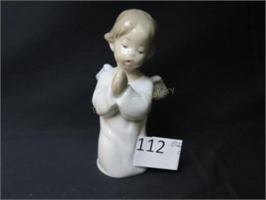 Lladro Praying Angel #4538 - 5.5" Tall