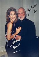 Autograph COA Celine Dion Photo