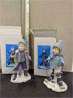 Two Winter Figurines by Designsperations
