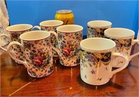 4 Lady Carlle Mugs 3 Mugs by Anderson