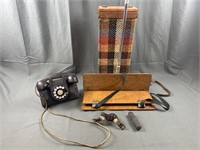 Antique Northern Electric Phone and More