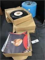 Vintage Vinyl Records, Storage Carrier.