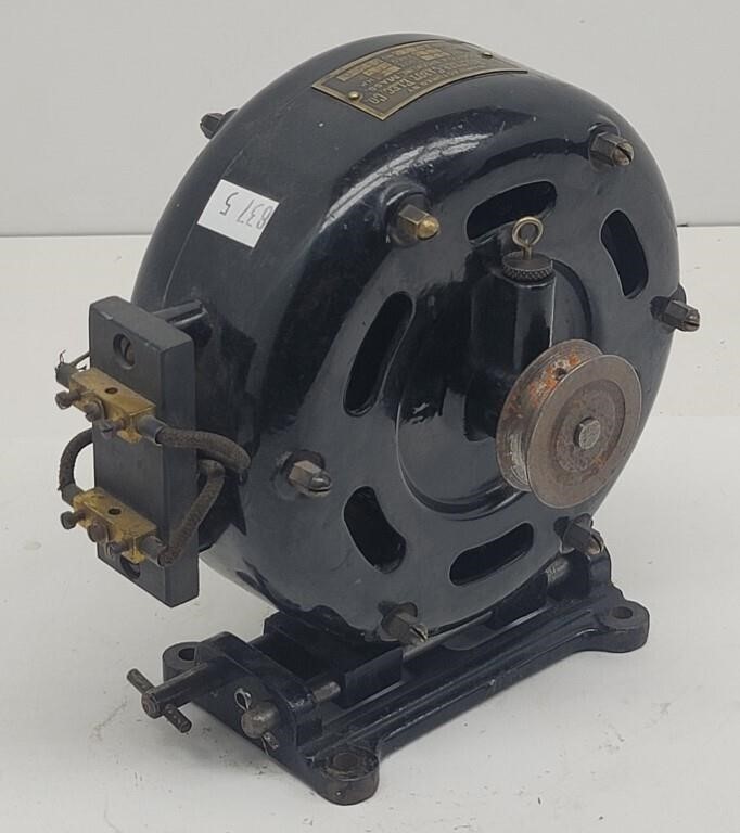 1907 Holtzer-Cabot Elec. Co Motor Type 02 1/8hp