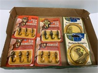 Lot Of Push Pin Gangers & Picture Hangers