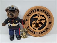 3 United States marines collectibles