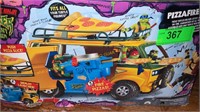 TMNT Pizzafire Van Toy ?Complete?