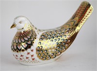 ROYAL CROWN DERBY PAPERWEIGHT - DOVE
