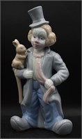 Albert Prince Porcelain Clown w/ Rabbit