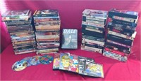 VHS, DVD, Play Station 2 Games