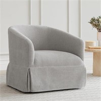 KISLOT Swivel Accent Chair  22 Seat  Gray