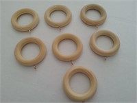 Graber Wood Pole Rings For Up to 1 3/8" x4