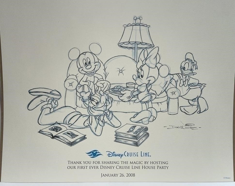 Disney Cruise Ship Art - Don ‘Ducky’ Williams!