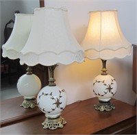 Pair Large Accent Lamps