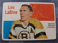 1960-61 Topps NHL Leo Labine Card #13