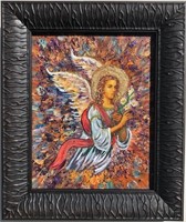 "Archangel Gabriel" 10"x8" Collectible Icon