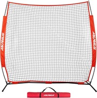 7x7ft Sports Barrier & Backstop Net-Red