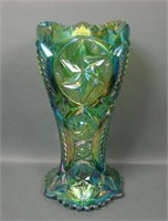 LE Smith Emerald Green Ohio Star Vase
