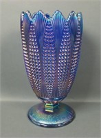 Imperial IG Blue Aurora Jewels Corn Ftd Carn Vase