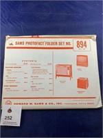 Vintage Sams Photofact Folder No 894 TVs
