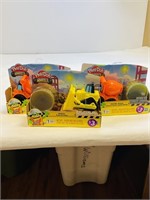 3pcs playdoh Wheels toy sets