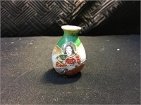 VINTAGE 1940s Geisha Ware Tiny Japanese Jar
