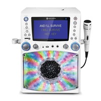 Singing Machine STVG785BTW Bluetooth Karaoke Machi