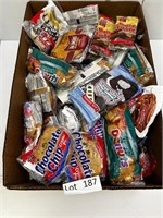 Lot of Little Debbie's Snack Cakes