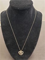 Marked 10K Chain & #1 Mom Pendant