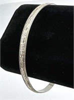 925 Danecraft Sterling Silver Bangle Bracelet