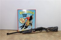 Daisy Model 840 BB Gun & Red Ryder Metal Sign